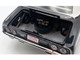 1972 Plymouth Cuda 340 Black with White Stripes Top and Interior Limited Edition to 490 pieces Worldwide 1/18 Diecast Model Car ACME A1806137
