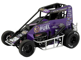 Midget Sprint Car #39 Logan Seavey Victory Fuel Swindell Speedlab 2025 1/18 Diecast Model Car ACME A1810125