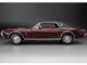 1968 Mercury Cougar XR7G Black Cherry with Black Top and Red Interior American Collectibles Series 1/18 Diecast Model Car Sun Star SS-1574