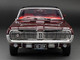 1968 Mercury Cougar XR7G Black Cherry with Black Top and Red Interior American Collectibles Series 1/18 Diecast Model Car Sun Star SS-1574