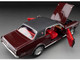 1968 Mercury Cougar XR7G Black Cherry with Black Top and Red Interior American Collectibles Series 1/18 Diecast Model Car Sun Star SS-1574