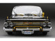 1961 Chevrolet Impala Open Convertible Lowrider Black with Gold Graphics American Collectibles Series 1/18 Diecast Model Car Sun Star SS-2110