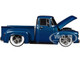 1956 Ford F 100 Pickup Truck Blue Metallic Limited Edition to 6650 pieces Worldwide 1/24 Diecast Model Car M2 Machines 40300-134A