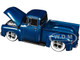 1956 Ford F 100 Pickup Truck Blue Metallic Limited Edition to 6650 pieces Worldwide 1/24 Diecast Model Car M2 Machines 40300-134A