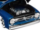 1956 Ford F 100 Pickup Truck Blue Metallic Limited Edition to 6650 pieces Worldwide 1/24 Diecast Model Car M2 Machines 40300-134A