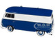 1960 Volkswagen Delivery Van Blue and White Limited Edition to 6650 pieces Worldwide 1/24 Diecast Model Car M2 Machines 40300-134B