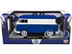 1960 Volkswagen Delivery Van Blue and White Limited Edition to 6650 pieces Worldwide 1/24 Diecast Model Car M2 Machines 40300-134B