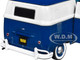 1960 Volkswagen Delivery Van Blue and White Limited Edition to 6650 pieces Worldwide 1/24 Diecast Model Car M2 Machines 40300-134B