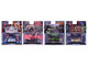 Auto News Release 15 Set of 4 Cars Limited Edition to 8500 pieces Worldwide 1/64 Diecast Model Cars M2 Machines 67500-15