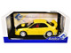 2003 Subaru Impreza WRX STI RHD (Right Hand Drive) Yellow with Carbon Hood 1/18 Diecast Model Car by Solido S1812302