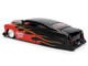 1951 Mercury Coupe Black Flame Graphics  Red Interior Mickey Mouse Diecast Figure Disney's Mickey Mouse Hollywood Rides Series 1/24 Diecast Model Car Jada 36272