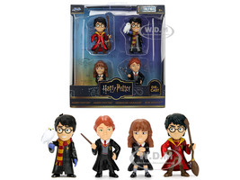 Set 4 Diecast Figures Harry Potter Metalfigs Series Jada 36698