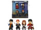 Set 4 Diecast Figures Harry Potter Metalfigs Series Jada 36698