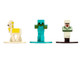 Minecraft Set 18 Diecast Figures Wave 2 Nano Metalfigs Series Jada 36782