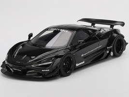 McLaren 720S LB-Works Black Tokyo Auto Salon 2024 1/18 Model Car Top Speed TS0587