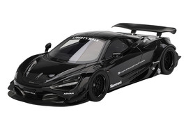 McLaren 720S LB-Works Black Tokyo Auto Salon 2024 1/18 Model Car Top Speed TS0587