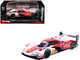 Porsche 963 #6 Kevin Estre Andre Lotterer Laurens Vanthoor Porsche Penske Motorsport Drivers Winner FIA World Endurance Championship 2024 with Display Case Race Series 1/43 Diecast Model Car Bburago 38319