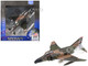 McDonnell Douglas F 4 Phantom Aircraft Brain Damage 67th TFS Korat RTAB Thailand Rolling Thunder 1972 United States Air Force Collector Series 1/144 Diecast Model Air Force 1 AF1-0148D