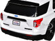 2022 Ford Police Interceptor Utility Unmarked White Builder s Kit Law Enforcement and Public Service Series 1/24 Diecast Model Car Motormax 76988W-BB