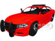 2023 Dodge Charger Pursuit Police Car Red Law Enforcement and Public Service Series 1/24 Diecast Model Car Motormax 76996R
