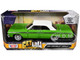 1964 Chevrolet Impala Lowrider Hard Top Green with White Top Get Low Series 1/24 Diecast Model Car Motormax 79021GRN