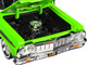 1964 Chevrolet Impala Lowrider Hard Top Green with White Top Get Low Series 1/24 Diecast Model Car Motormax 79021GRN