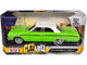 1964 Chevrolet Impala Lowrider Hard Top Green with White Top Get Low Series 1/24 Diecast Model Car Motormax 79021GRN