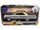 1964 Chevrolet Impala Lowrider Hard Top Silver Metallic with Gold Metallic Top Get Low Series 1/24 Diecast Model Car Motormax 79021S