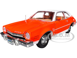 1974 Ford Pinto Orange with White Top Forgotten Classics Series 1/24 Diecast Model Car Motormax 79044OR