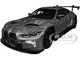 BMW M2 GT3 Matt Black Timeless Legends Series 1/24 Diecast Model Car Motormax 79390MBK