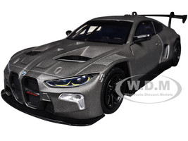 BMW M4 GT3 Matt Black Timeless Legends Series 1/24 Diecast Model Car Motormax 79390MBK