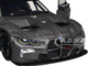 BMW M4 GT3 Matt Black Timeless Legends Series 1/24 Diecast Model Car Motormax 79390MBK