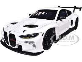BMW M2 GT3 White Timeless Legends Series 1/24 Diecast Model Car Motormax 79390W