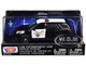 2015 Ford Police Interceptor Utility California Highway Patrol Black and White Law Enforcement and Public Service Series 1/43 Diecast Model Car Motormax 79480