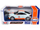 Audi TT Coupe Gulf Oil Light Blue with Orange Stripes Gulf Die Cast Collection 1/24 Diecast Model Car Motormax 79645