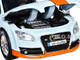 Audi TT Coupe Gulf Oil Light Blue with Orange Stripes Gulf Die Cast Collection 1/24 Diecast Model Car Motormax 79645