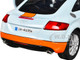 Audi TT Coupe Gulf Oil Light Blue with Orange Stripes Gulf Die Cast Collection 1/24 Diecast Model Car Motormax 79645