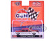 1973 Chevrolet Cheyenne Super 30 Pickup Truck Gulf Oil Orange and White with Blue Stripes Limited Edition to 9350 pieces Worldwide 1/64 Diecast Model Car M2 Machines 39000-MJS06