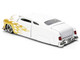 1951 Mercury Coupe White with Gold Flames Bigtime Muscle Series 1/24 Diecast Model Car Jada 36452
