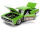 1970 Plymouth Road Runner #938 Green and Gray Metallic Bigtime Muscle Series 1/24 Diecast Model Car Jada 36453