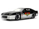 1985 Chevrolet Camaro Z28 Mickey Thompson Black and Silver Metallic Bigtime Muscle Series 1/24 Diecast Model Car Jada 36454