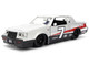 1987 Buick Grand National #7 Buick Racing Matt Silver Metallic with Red and Black Stripes Bigtime Muscle Series 1/24 Diecast Model Jada 36460