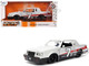 1987 Buick Grand National #7 Buick Racing Matt Silver Metallic with Red and Black Stripes Bigtime Muscle Series 1/24 Diecast Model Jada 36460