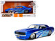 1969 Chevrolet Camaro Candy Blue with Graphics Bigtime Muscle Series 1/24 Diecast Model Car Jada 36461