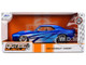 1969 Chevrolet Camaro Candy Blue with Graphics Bigtime Muscle Series 1/24 Diecast Model Car Jada 36461