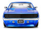 1969 Chevrolet Camaro Candy Blue with Graphics Bigtime Muscle Series 1/24 Diecast Model Car Jada 36461
