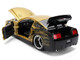 2008 Ford Shelby Mustang GT 500KR Gold Metallic and Black with Graphics Bigtime Muscle Series 1/24 Diecast Model Car Jada 36462