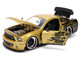 2008 Ford Shelby Mustang GT 500KR Gold Metallic and Black with Graphics Bigtime Muscle Series 1/24 Diecast Model Car Jada 36462