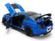 2020 Ford Mustang Shelby GT500 #65 Ford Performance Blue with Black Top and White Stripes Bigtime Muscle Series 1/24 Diecast Model Car Jada 36587