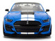 2020 Ford Mustang Shelby GT500 #65 Ford Performance Blue with Black Top and White Stripes Bigtime Muscle Series 1/24 Diecast Model Car Jada 36587